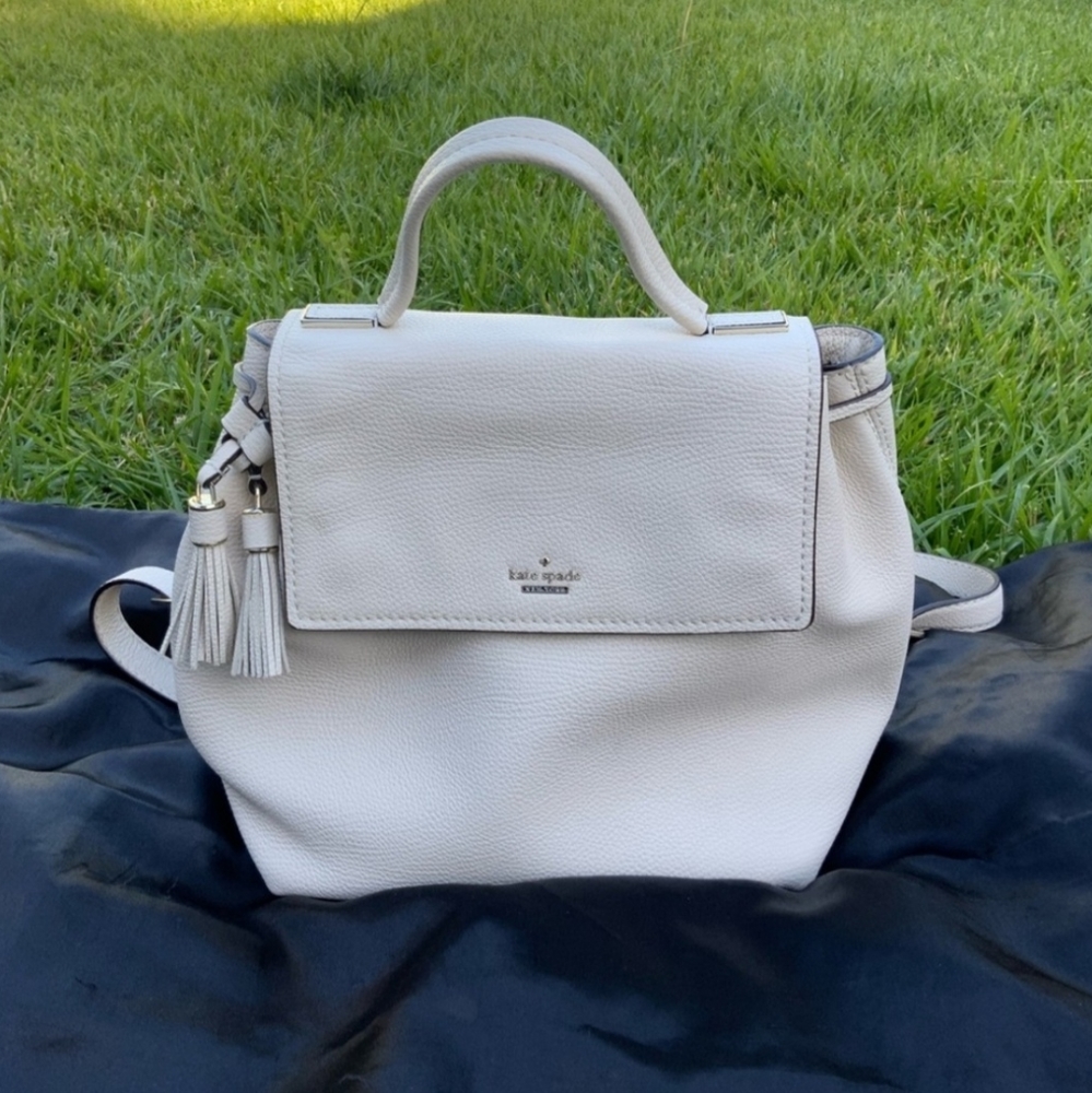Kate spade leather backpack